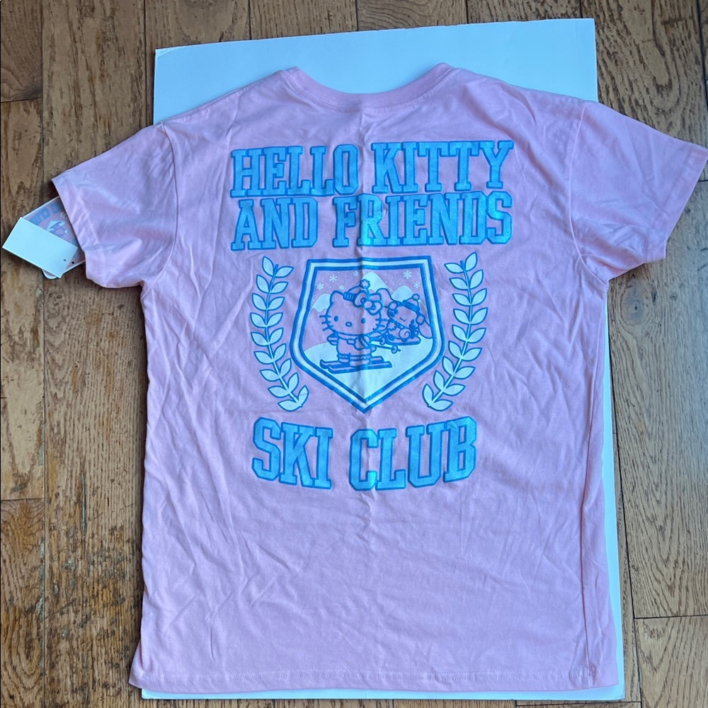 Hello Kitty Pink Apres Ski Tee - Picture 5 of 7